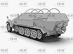 Icm Sdkfz Ausf A Krankenpanzerwagen Plastic Model Military