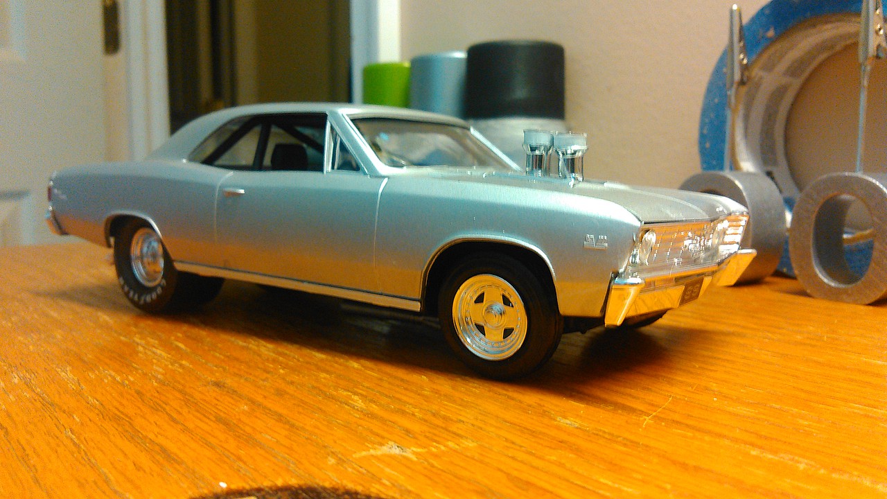 Chevy Chevelle Pro Street Car Scale Plastic Model Car Kit Pictures By