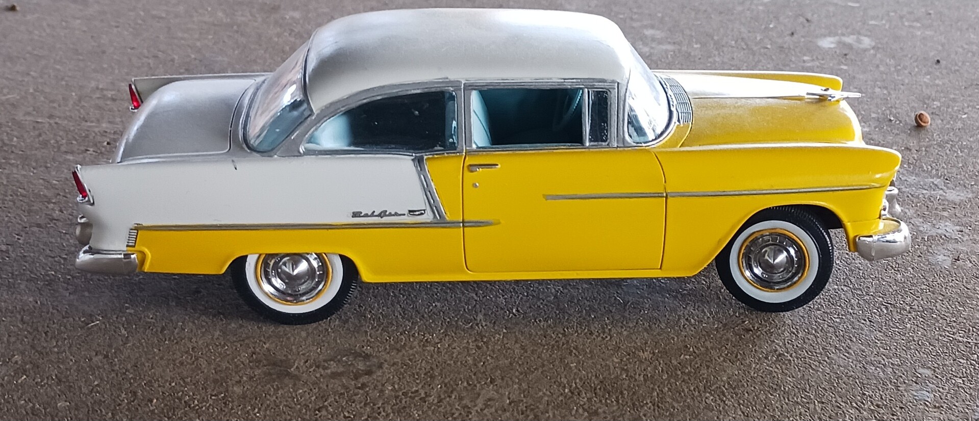 1955 Chevy Bel Air Sedan Plastic Model Car Kit 1 25 Scale