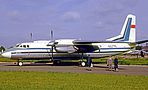 A-Model-From-Russia Antonov An24B Passenger Airliner Plastic Model Airplane Kit 1/144 Scale #1464
