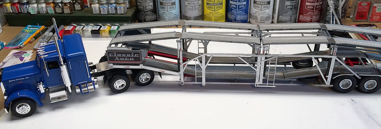 plastic model trailer kits