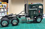 White Freightliner Dual Drive Tractor