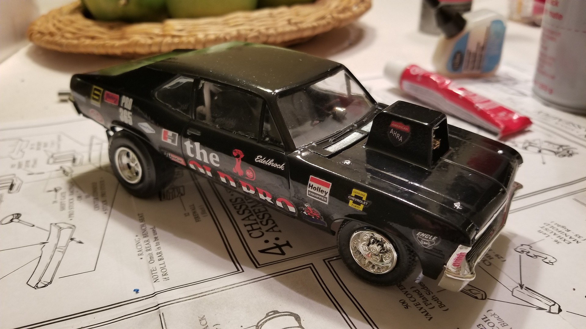 1972 nova model kit