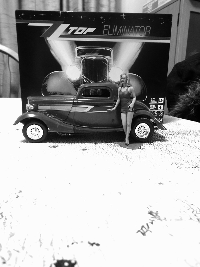 'ZZ Top Eliminator Plastic Model Car Kit 1/24 Scale 854465