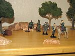 WWII German Military Men (4) & Horse