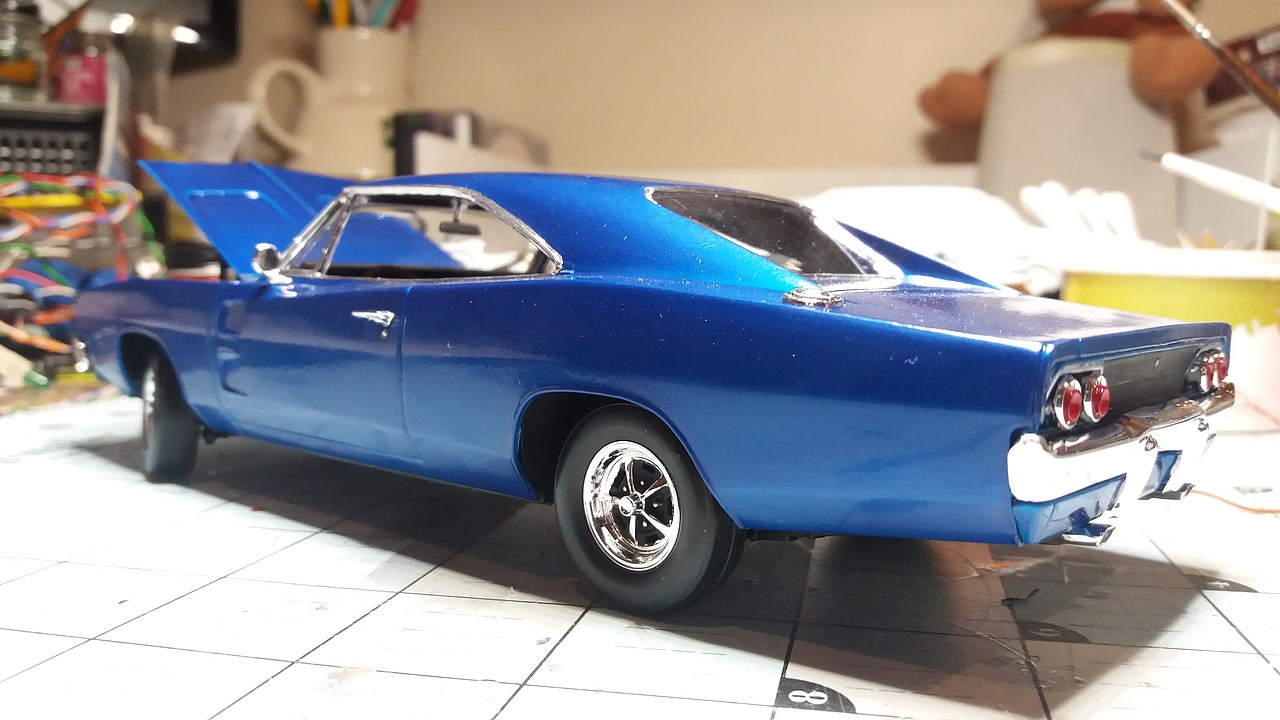 dodge charger scale model