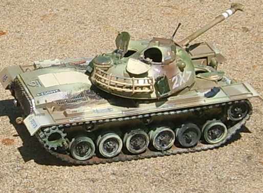 Monogram M-48 A-2 Patton Tank Plastic Model Tank Kit 1/35 Scale #857853