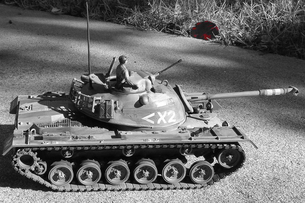 Monogram M-48 A-2 Patton Tank Plastic Model Tank Kit 1/35 Scale #857853