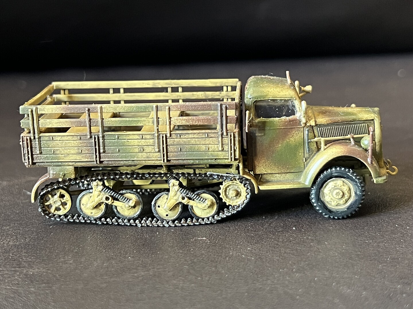 Opel Blitz Maultier Semi Track Plastic Model Halftrack Kit 1 72