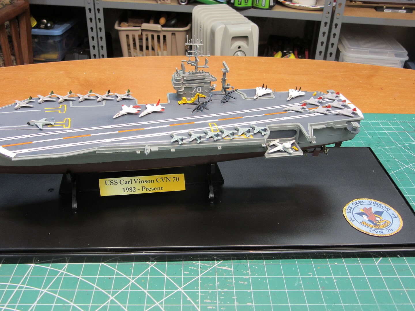 Uss Nimitz Cvn Plastic Model Aircraft Carrier Kit Scale