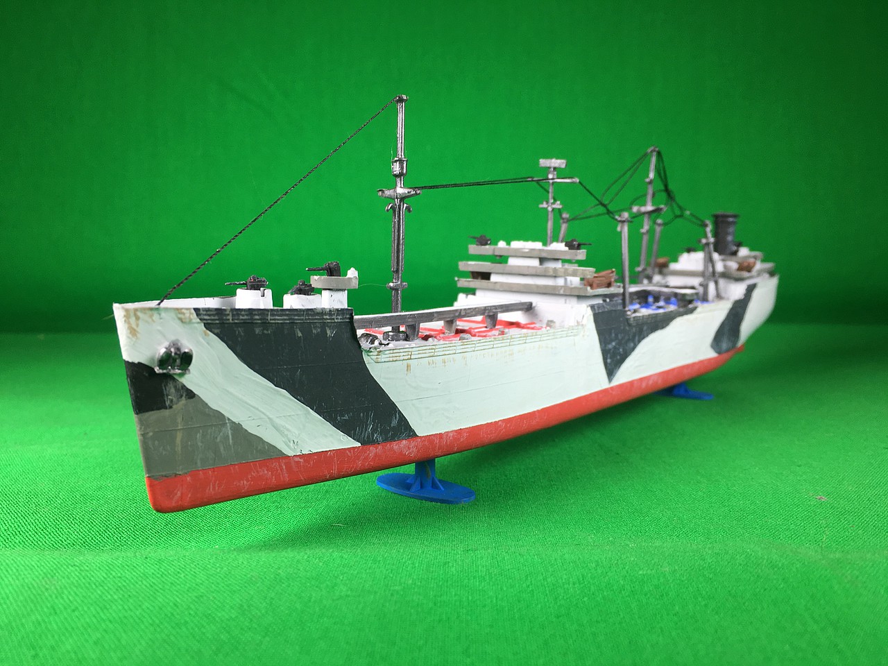 Lindberg Navy Tanker Plastic Model Military Ship Kit 1/520 Scale #hl438-12