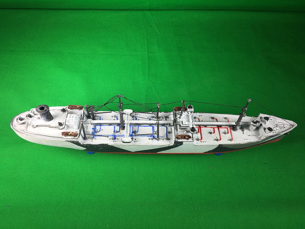 Lindberg Navy Tanker Plastic Model Military Ship Kit 1/520 Scale #hl438-12