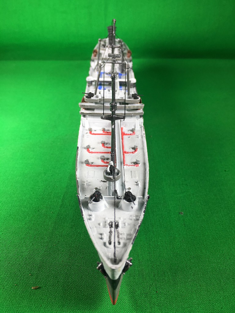 Lindberg Navy Tanker Plastic Model Military Ship Kit 1/520 Scale #hl438-12