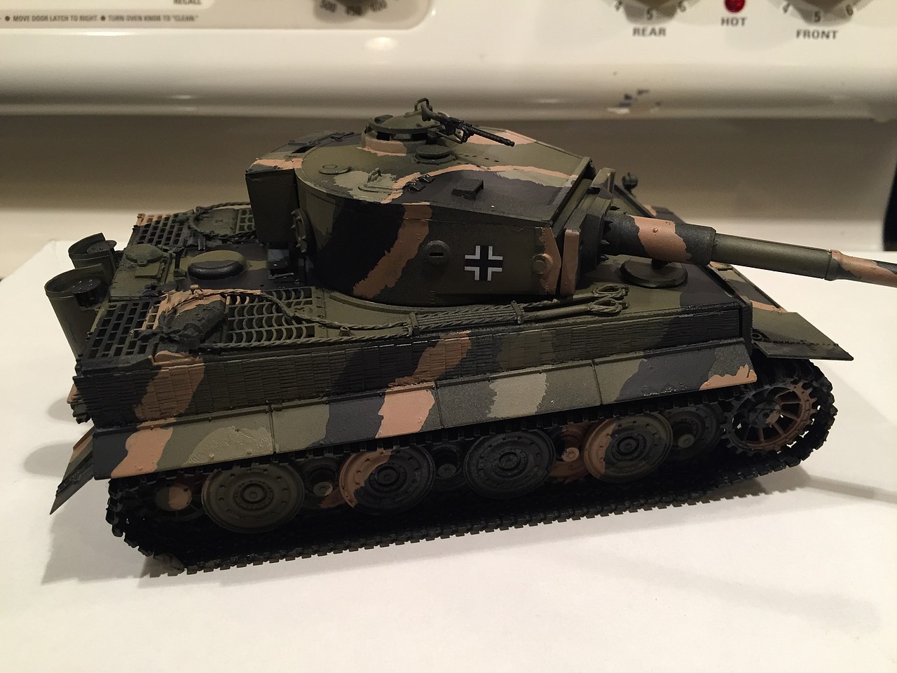 World Of Tanks Pz Kpfw VI Tiger I Plastic Model Military Vehicle