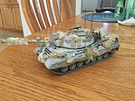 Italeri World of Tanks Leopard 1 A2 Plastic Model Military Vehicle 1/35 Scale #37507