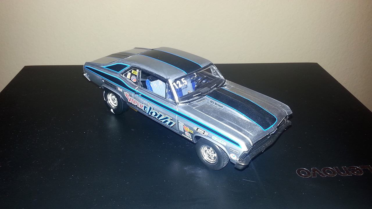 Revell-Monogram 1969 Chevy Nova SS Plastic Model Car Kit 1/25 Scale #852098