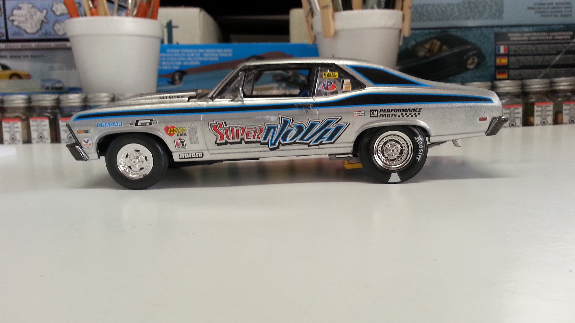 Revell-Monogram 1969 Chevy Nova SS Plastic Model Car Kit 1/25 Scale #852098
