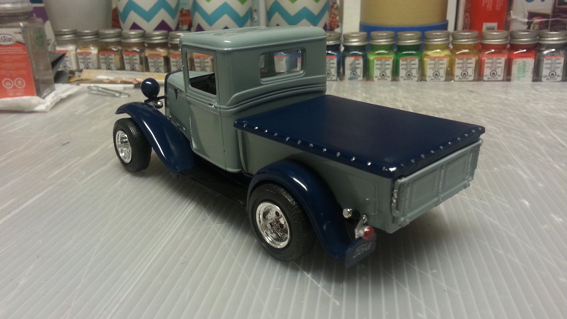 1934 Ford Pickup Plastic Model Truck Kit 1/25 Scale 1120
