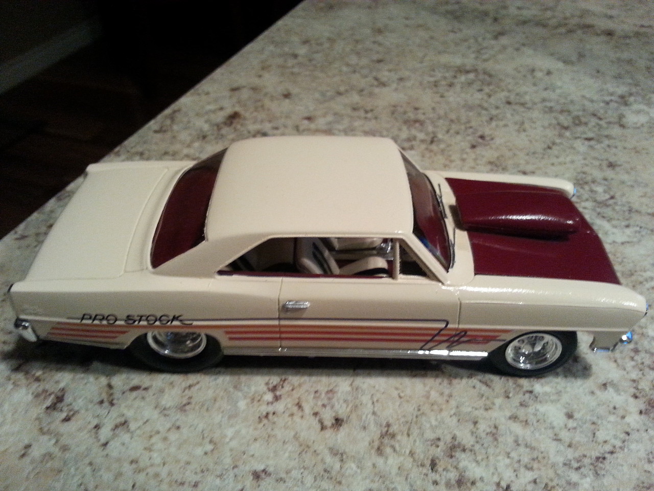 AMT 1966 Chevy Nova Pro Street Plastic Model Car Kit 1/25 Scale #636