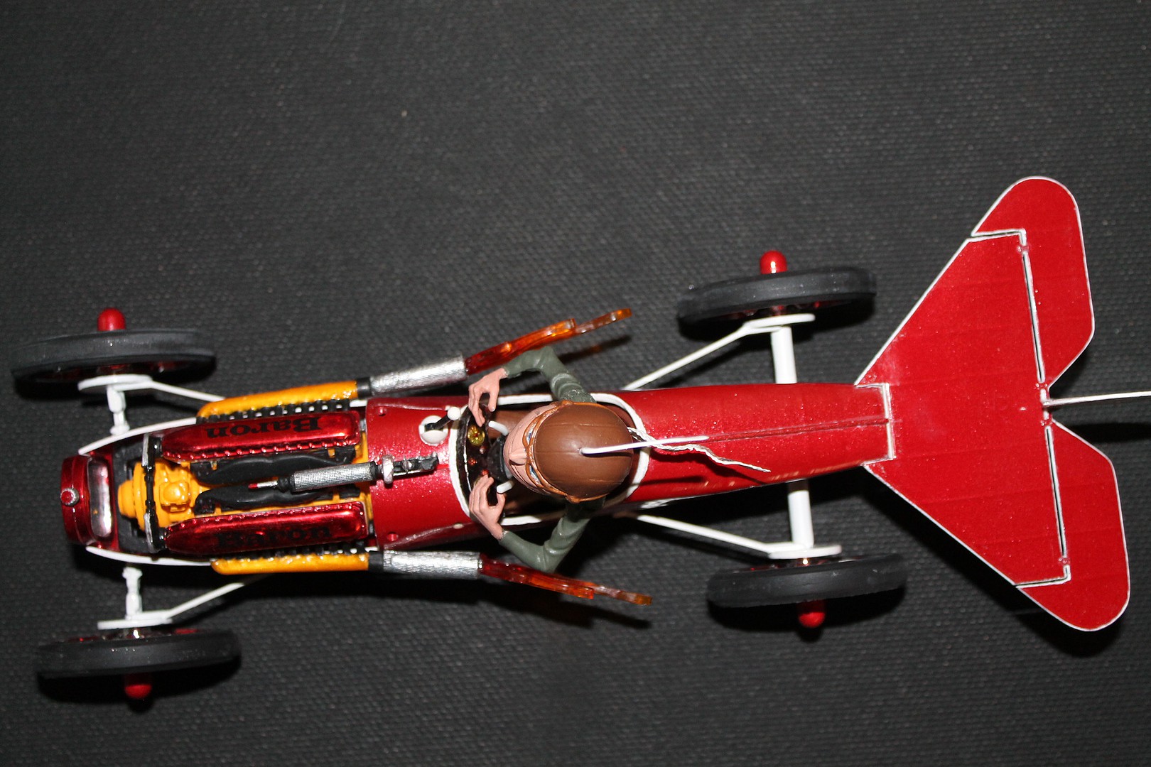 Stroker McGurk Ghost America Flying Car -- Plastic Model Car Kit 
