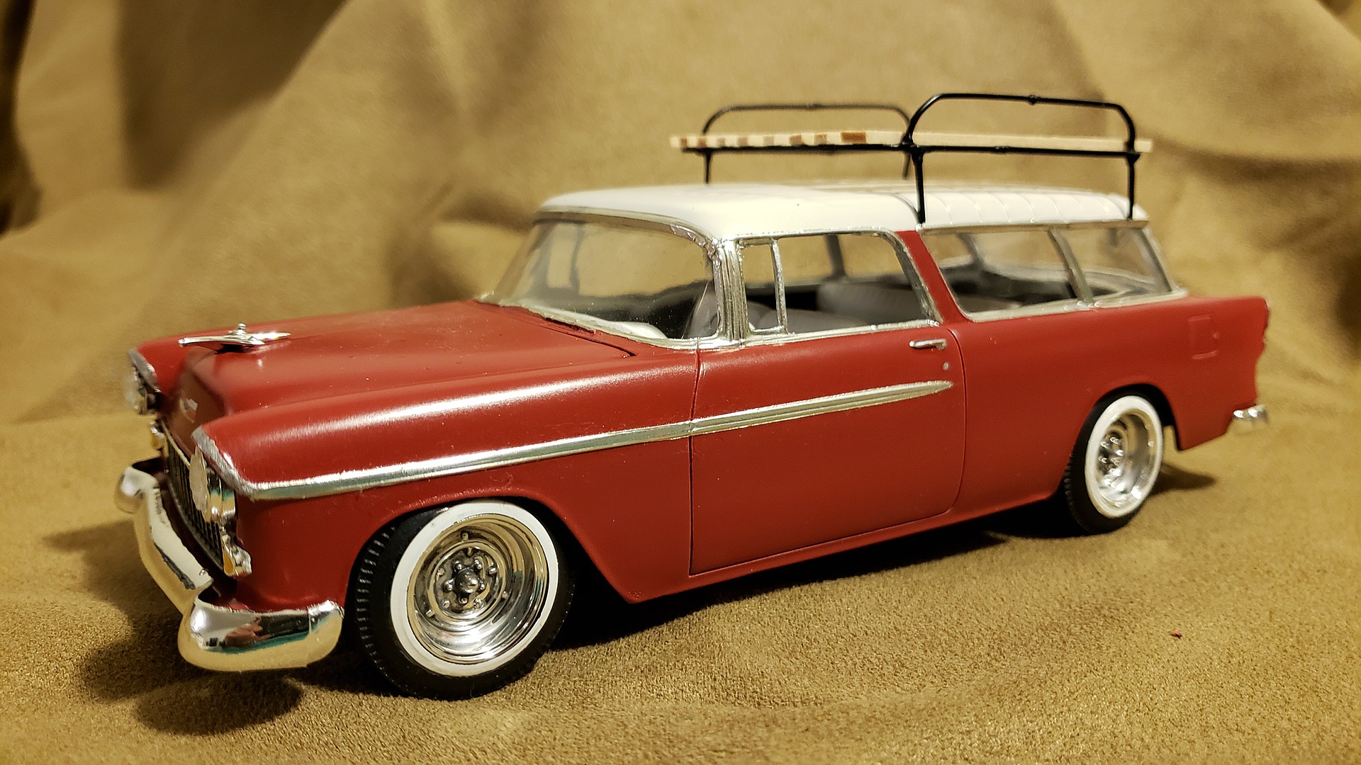 New 1/43 Diecast Black 1957 Chevrolet/ Chevy Nomad for MTH Lionel & K-Line 