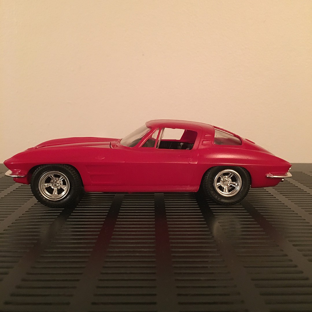 Gallery Pictures Amt 1963 Corvette Plastic Model Car Kit 125 Scale 861