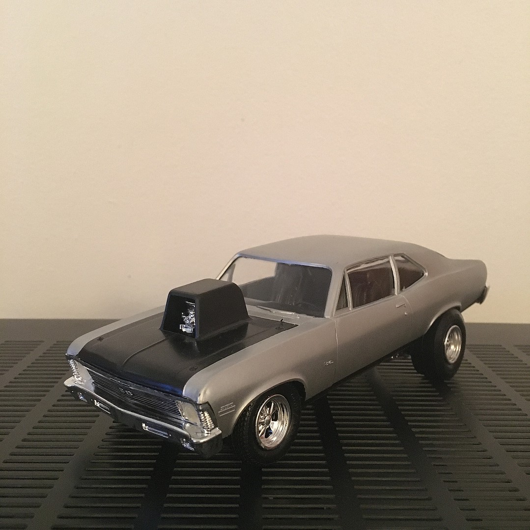 Chevy Nova Ss Old Pro T Plastic Model Car Kit Scale