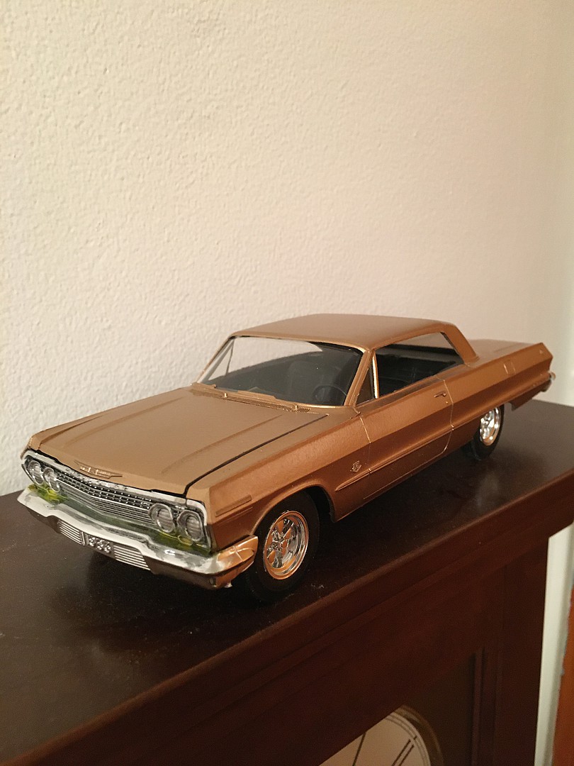 1963 chevy impala model kit