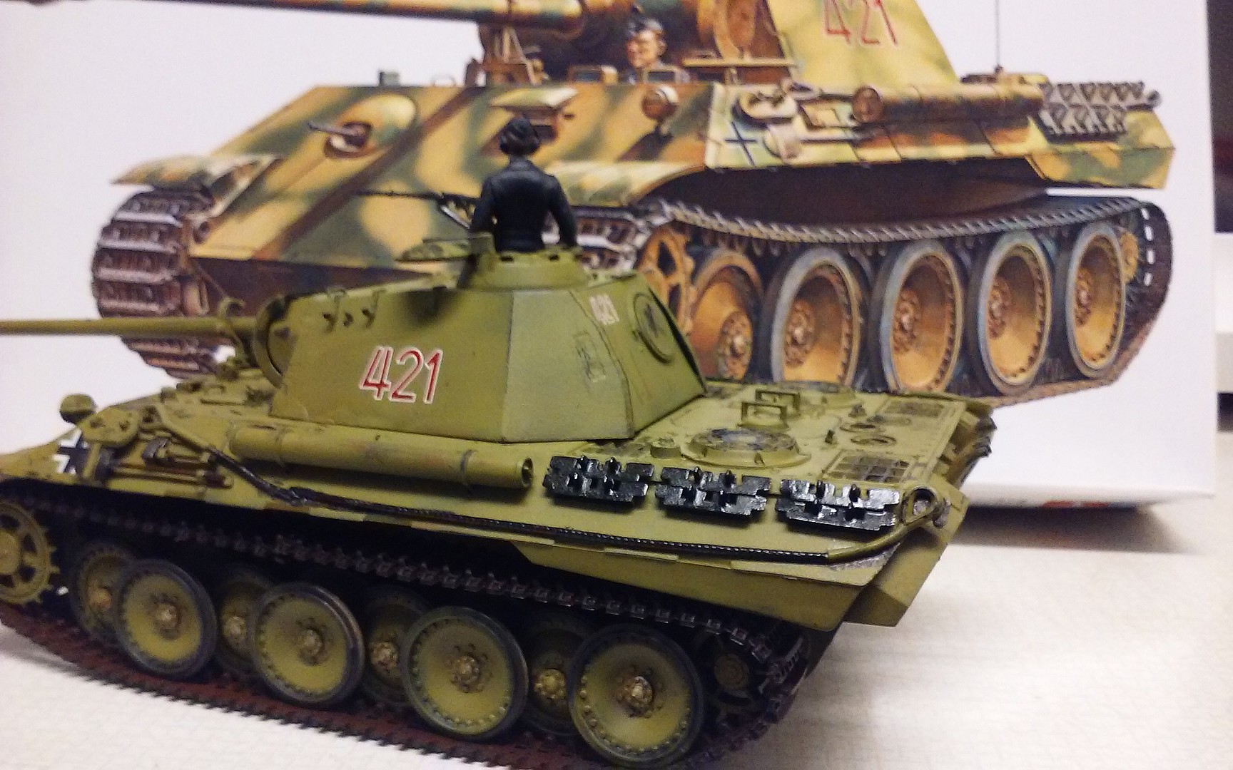 Tamiya 35065 1//35 German Panther Tank Plastic Model