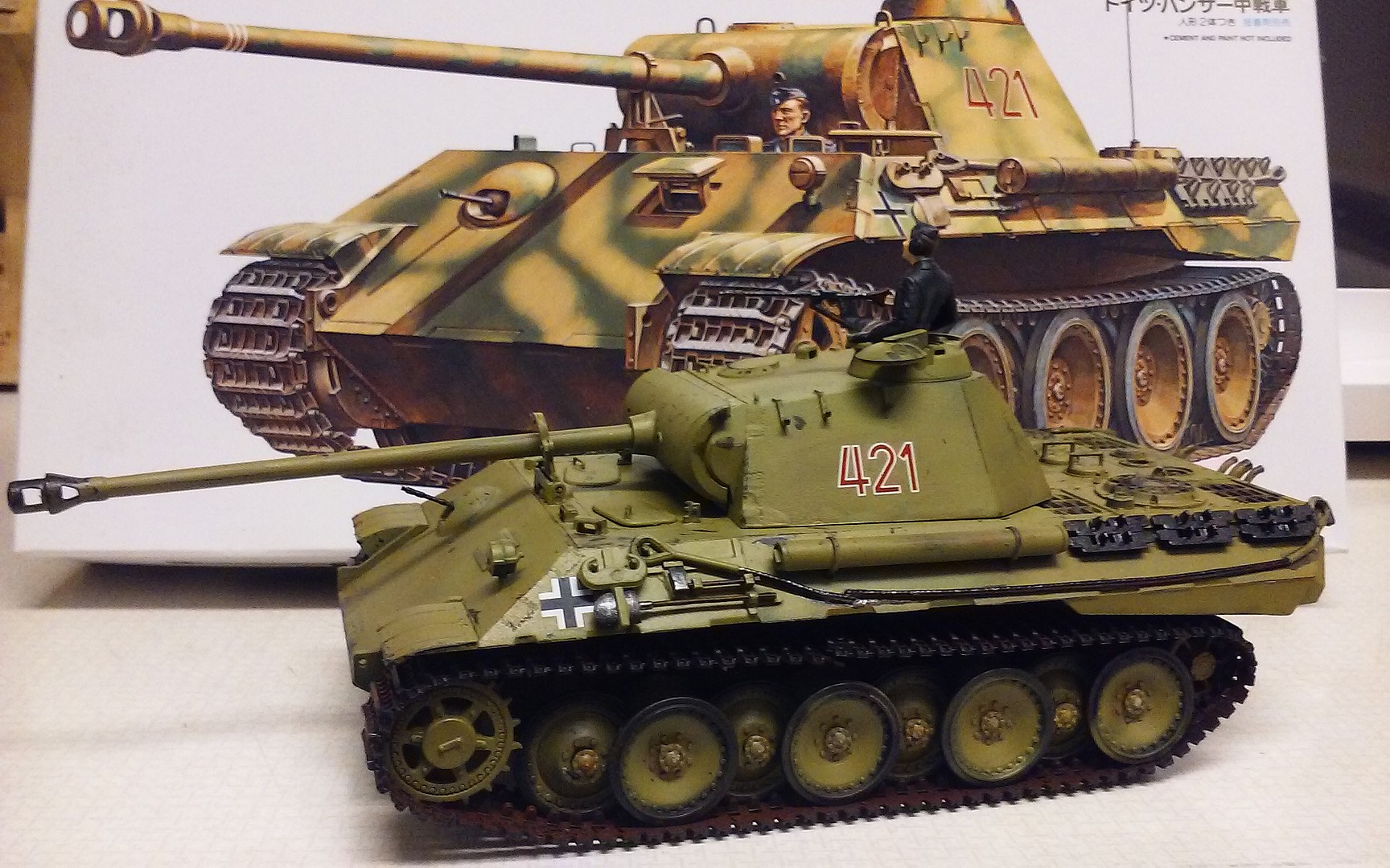 Tamiya 35065 1//35 German Panther Tank Plastic Model