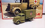 ICM WWII Type 2,5-32 German Ambulance Truck Plastic Model Military Truck Kit 1/35 #35402