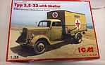 WWII Type 2,5-32 German Ambulance Truck