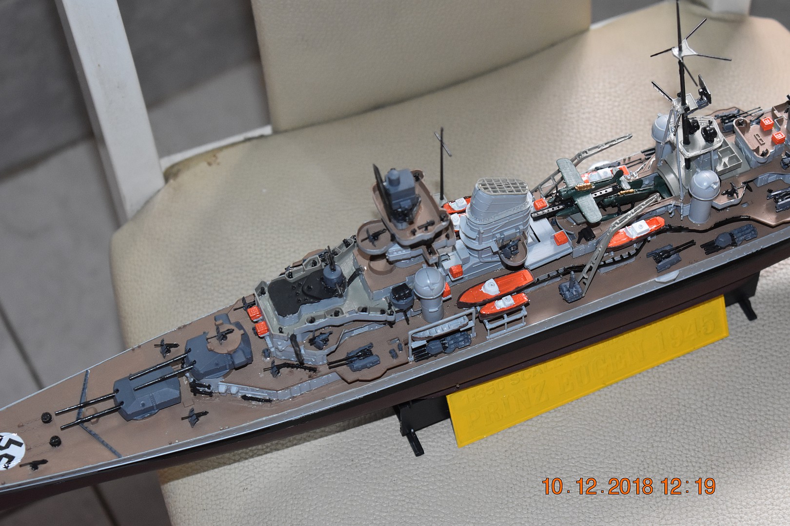 Trumpeter 05313 German Cruiser Prinz Eugen 1945 1/350 Scale Plastic Model Kit 