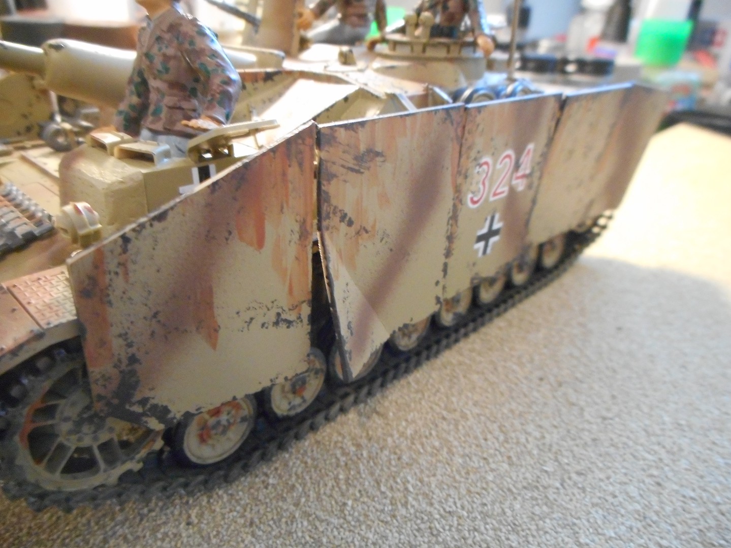 Tamiya German Sturmgeschutz IV Tank Plastic Model Military Vehicle Kit 1/35 Scale #35087