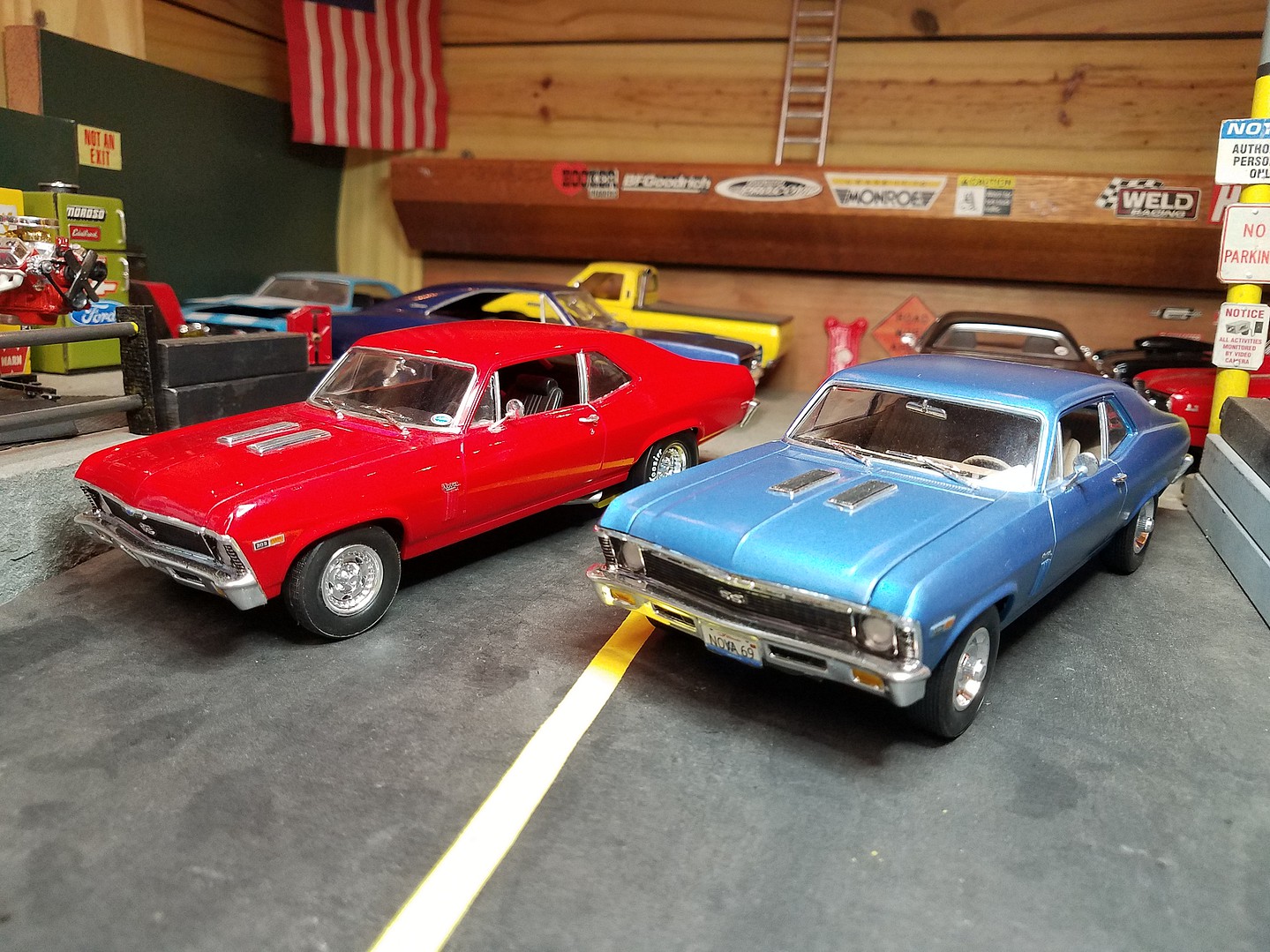 chevy nova model car kit