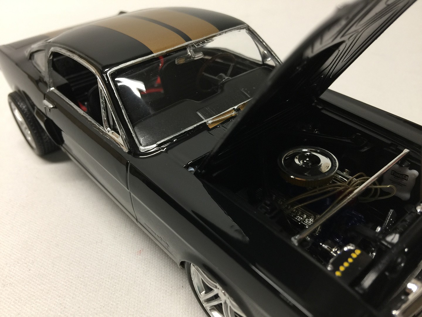 Shelby Mustang Gt H Plastic Model Car Kit Scale