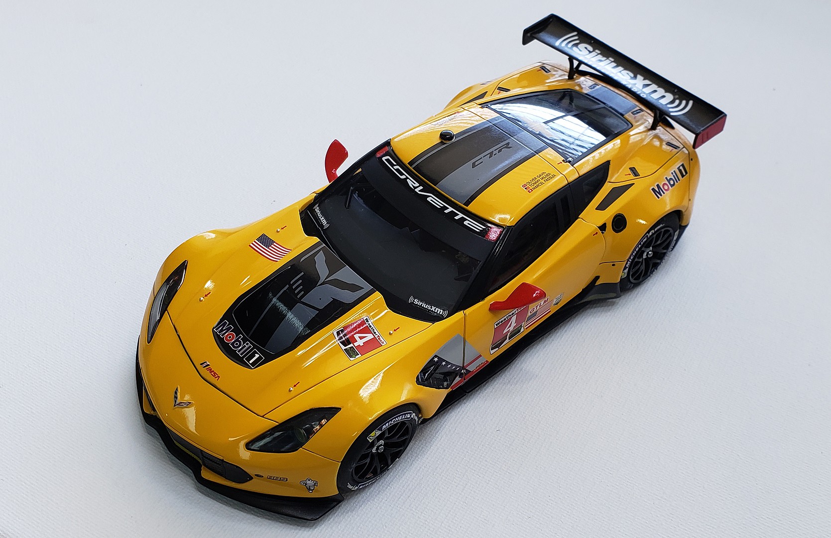 C8 Corvette Plastic Model Car Kit