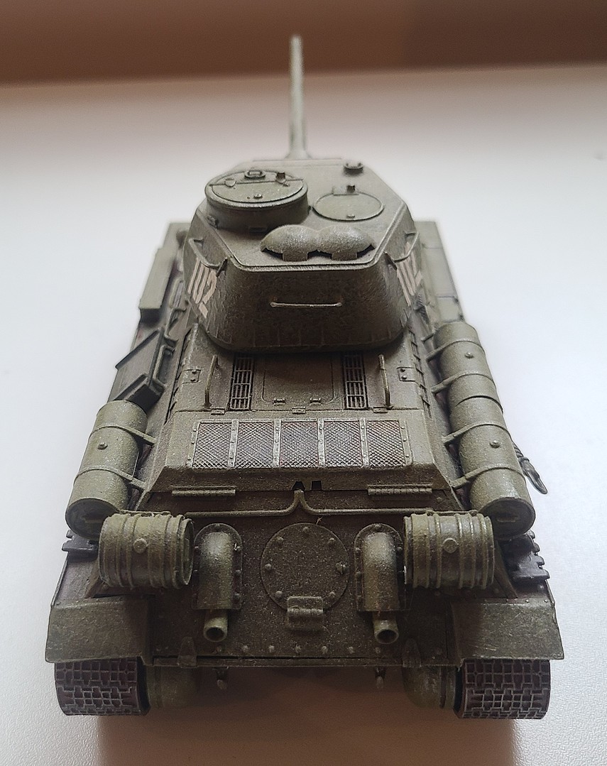 Soviet T Mod Tank Plastic Model Tank Kit Scale