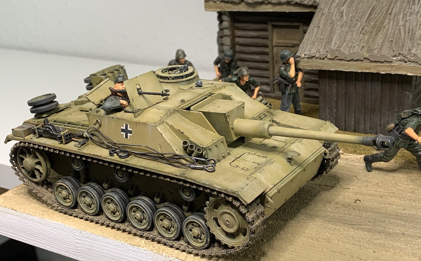 Sturmgeschutz III Ausf G Early Tank Plastic Model Military Vehicle