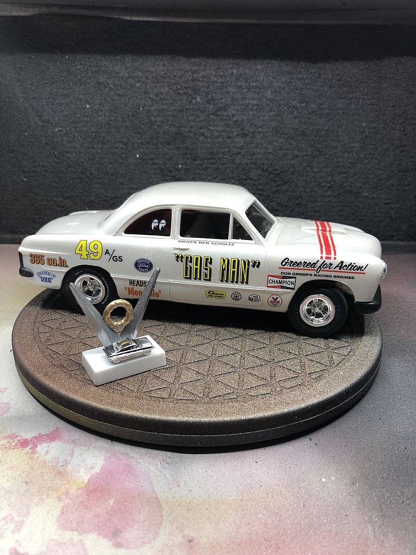 amt 1949 ford coupe gas man