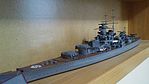 German Gneisenau Battleship Waterline