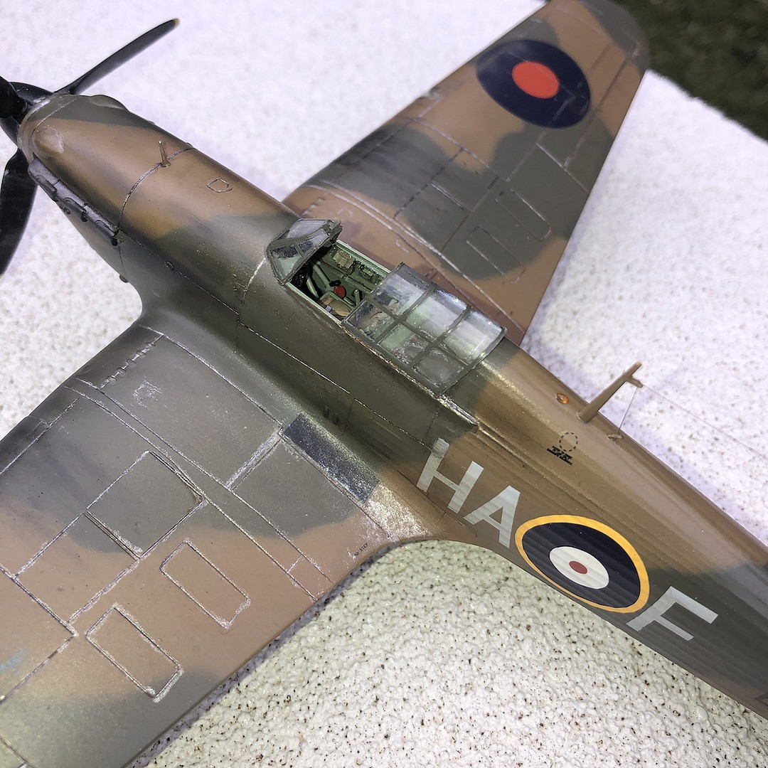 Hawker Hurricane Mk Iic Aircraft Plastic Model Airplane Kit