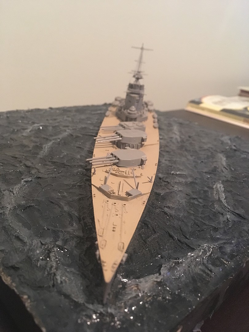 Gallery Pictures Tamiya HMS Rodney Battleship Waterline Boat Plastic