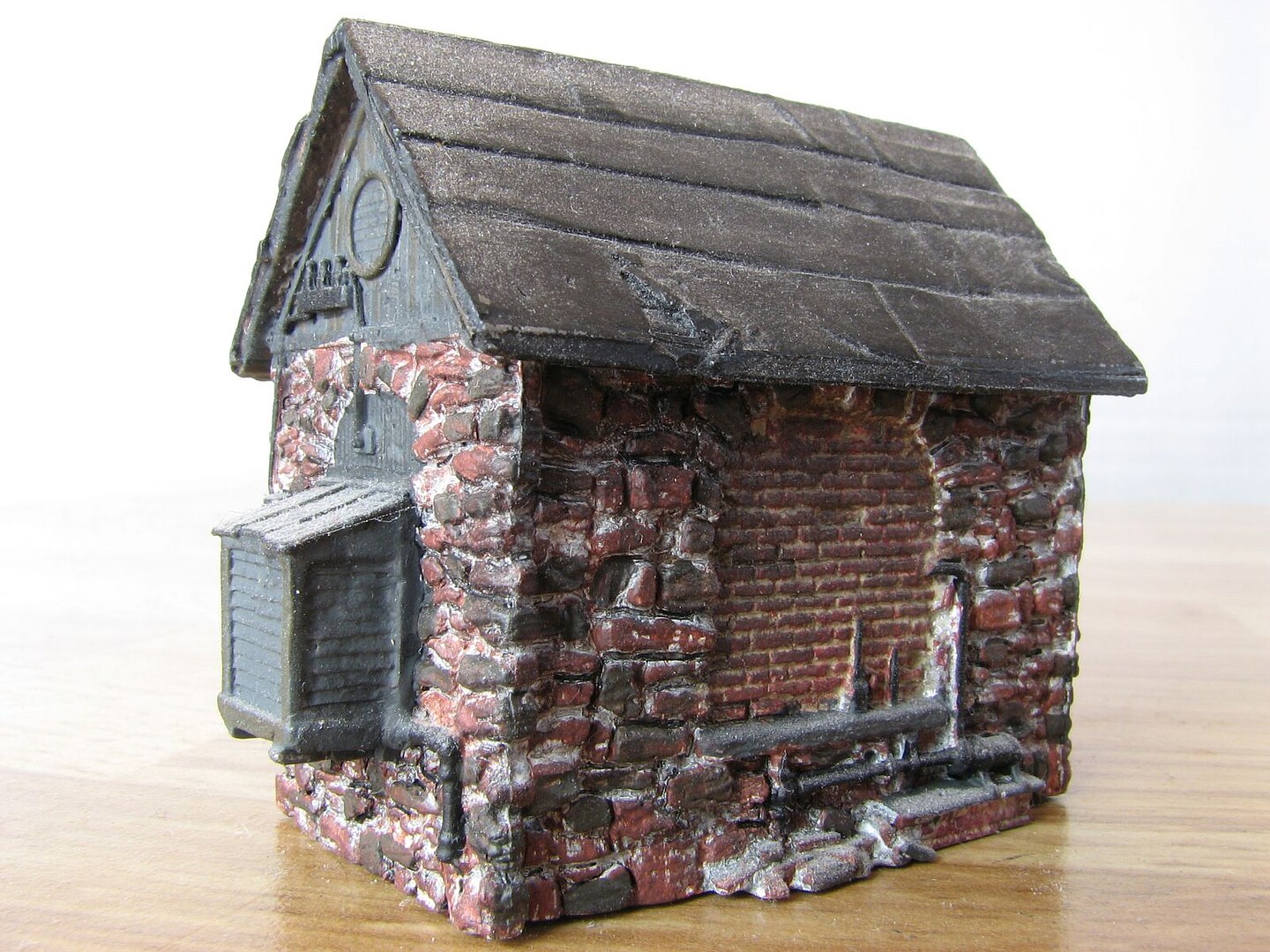 Scenic Detail Ice House Kit Ho Scale Model Railroad Building