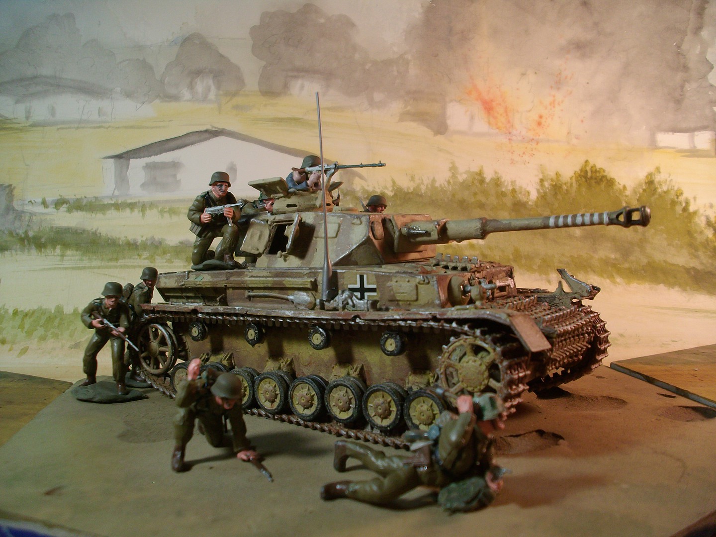 panzer art figures