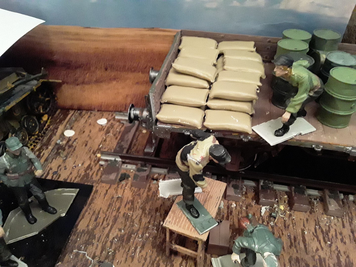 Tamiya Sand Bag Set Plastic Model Military Diorama Kit 1/35 Scale #35025