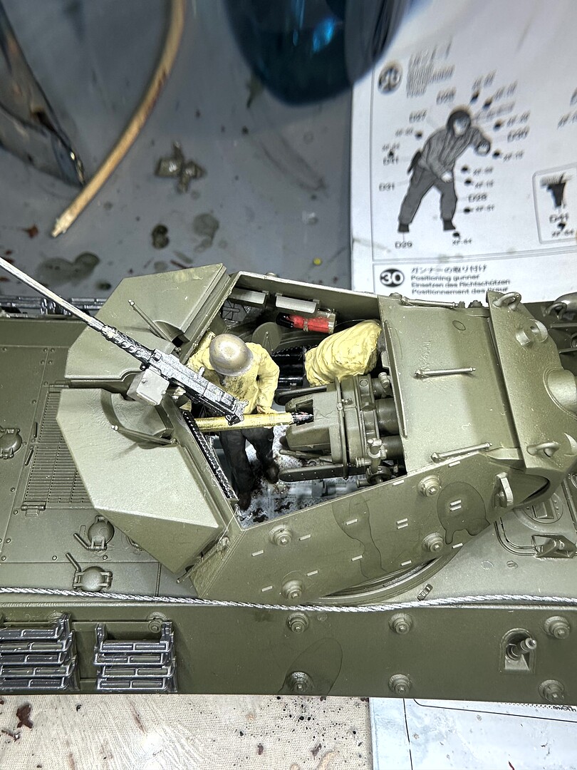 Us Tank Destroyer M Mid Production Scale Plastic Model