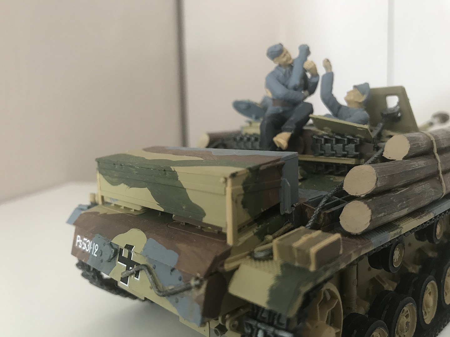 Sturmgeschutz III Ausf G Finnish Tank Plastic Model Military Vehicle