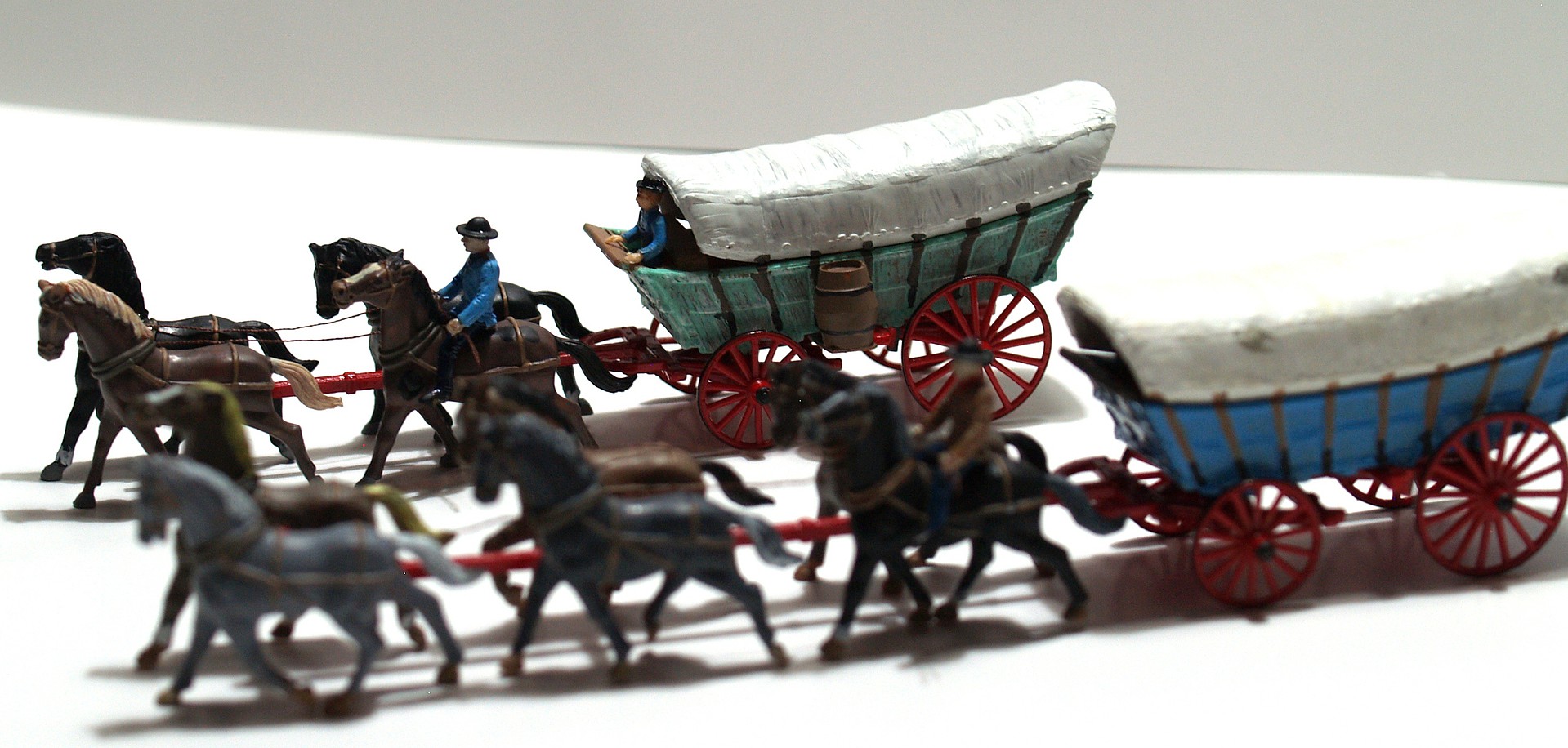 Conestoga Wagon Western Plastic Model Kit 1/72 Scale 518