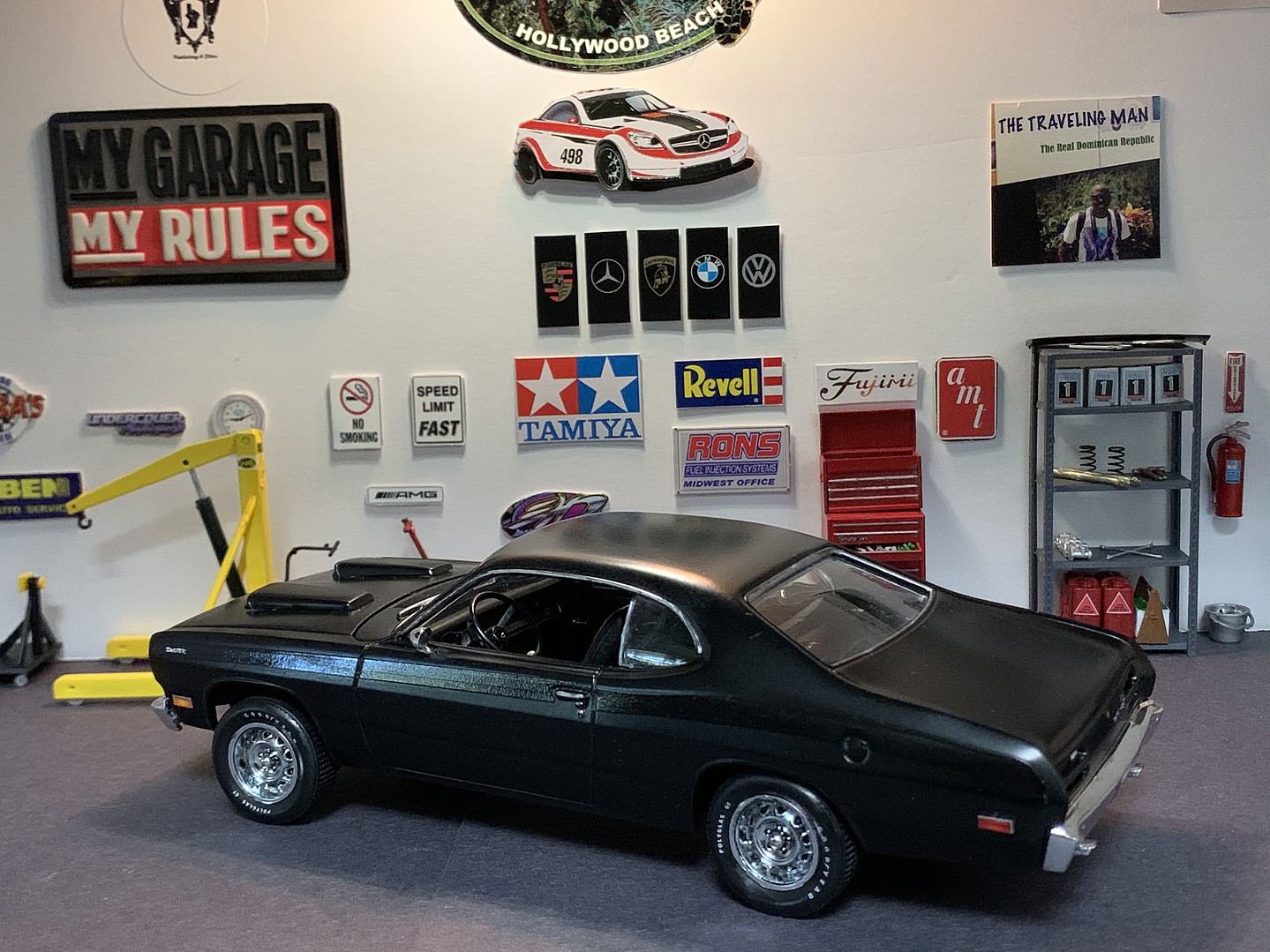 plymouth duster model car kits
